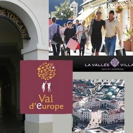 Spacieux Disneyland - La Vallee Village - 6 Personnes - 60m2 * Saint-Germain-sur-Morin